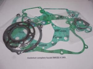 Gasketset complete Suzuki RM125 1981 motocross new