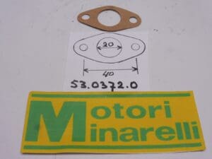 53.0372.0 Gasket inlet pipe carb.to cil.Minarelli G!-P3-4 new