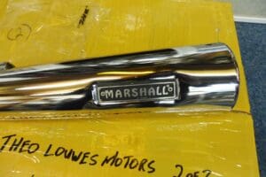 Honda Marshall exhaust 2 in 1 system CX500 _NEW