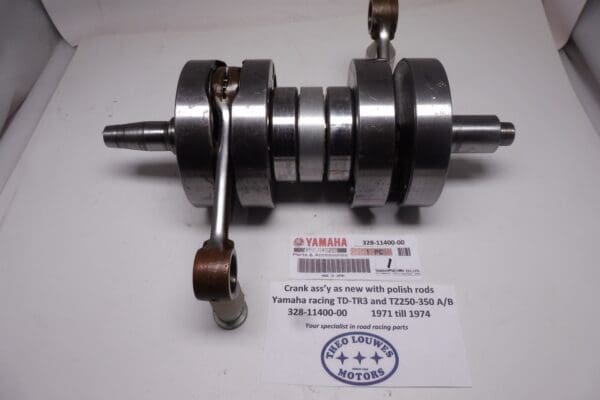 328-11400-00 Crankshaft Yam.TD-TR3 and TZ's A-B used but perfect