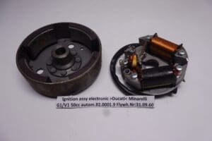 Ignition assy compl electr.Minarelli G1/V1 Nr:82.0001.9 electronic autom.