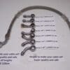 make your brake/clutch cables self all models see picture>each