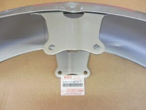 SUZUKI GS550/650/750/850'77'82 silv_ Front Fender