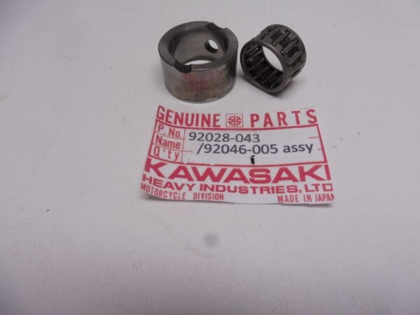 392046-005/92028-043 Needle bearing assy compl.Kawasaki S1-2-3/KH250-400/A1-7 as new