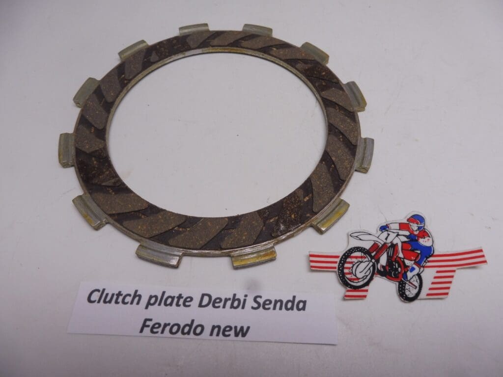 Clutch plate(ferodo) Derby Senda moped new