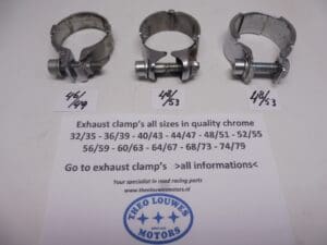 Yamaha - 1T4-14788-00 - SR500/XT500 -etc. Exhaust clamp