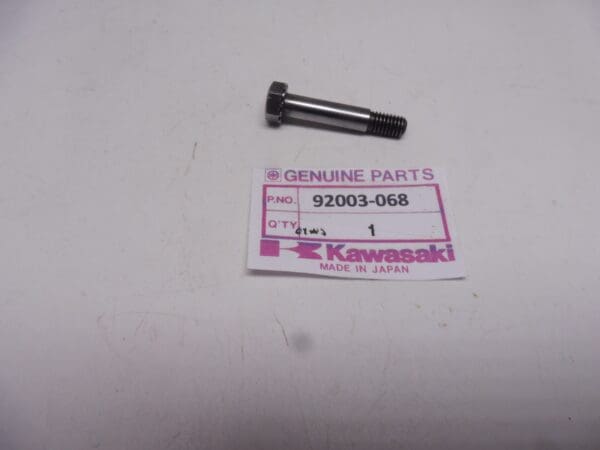 92003-068 Bolt crankshaft R.H.Kaw.S1-2-3 250/3-350/3-400/3cil.'s