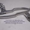 Lever/holder assy L.& R. in high polish aloy 22mm new