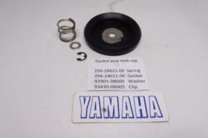 256-24621-00/294-24611-00/92901-08600/93430/06005 Yamaha TD-TR3 - TZ250-350 A/B/C/D/E/F/G -gasketset cap fuel Tank