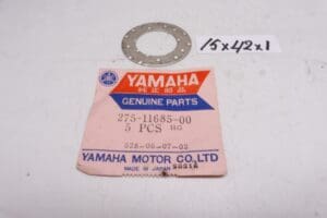 275-11685-00 Washer bigend Yamaha motobike size 25x42x1 new