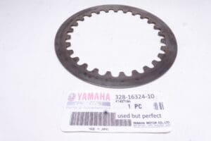 328-16324-10 Clutch plates TD/TR3 and TZ250/350 A till G models used but perfect (thicknes about 1.95mm)