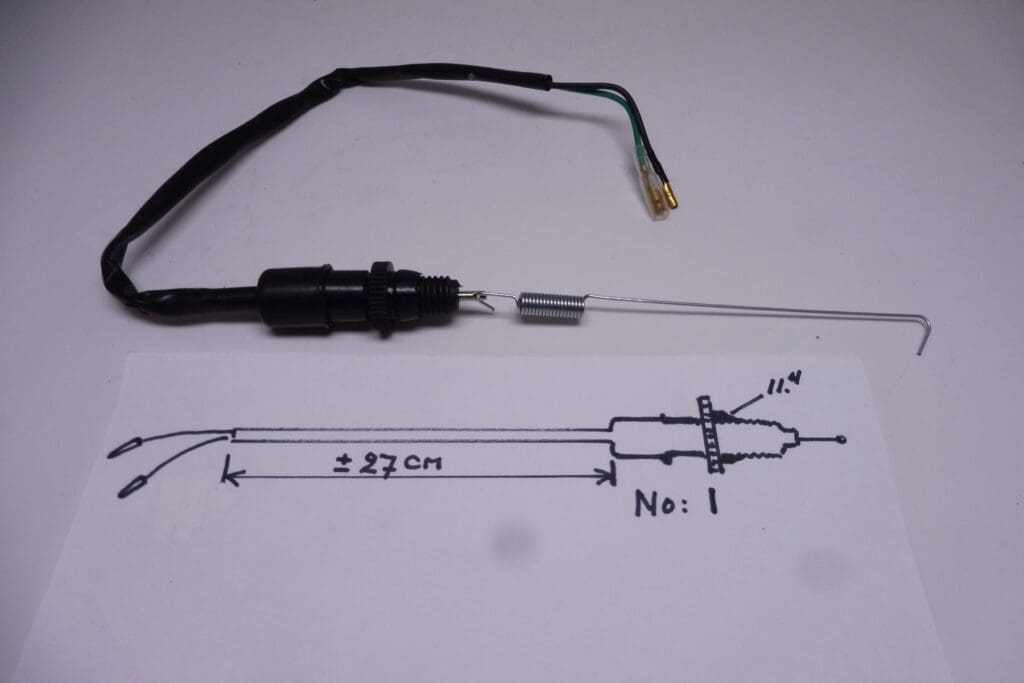 35350-166-003 Stop Switch rear Honda MT-MB moped poss.for many other models new