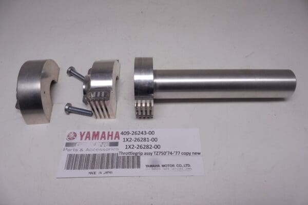 409-26243/1X2-26281/1X2-26282-00 Throttlegrip assy Yam.TZ750 racing '74-'77 copy new