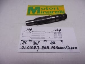 01.0108.7 Shaft kickstart Minareli P6R and P6 Corsa corta motocross