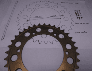 Universal - Renthal 316A 520 Chain rear sprocket - Universal - Camshaft - Chain