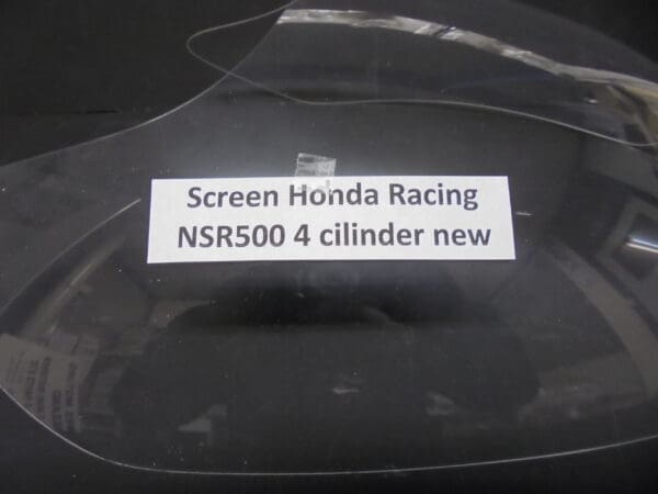 Honda - Screen new Honda NSR500 racing - RS500 - Fairing