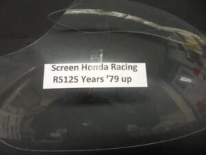 Honda - Screen new Honda RS125 racing - RS125 - Fairing